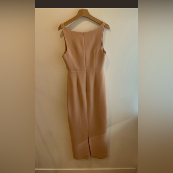 Alex Perry STRETCH CREPE CURVED BIKINI Dress - Picture 3 of 4